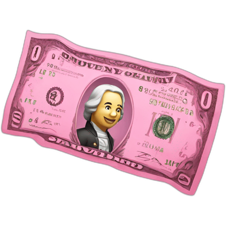 pink money emoji