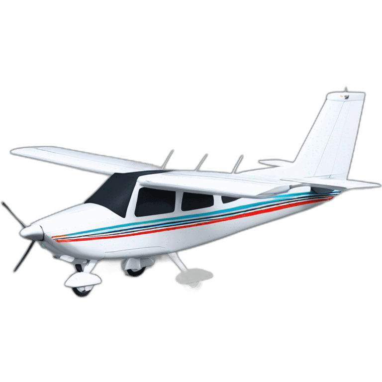 cessna modelo 206 colorfull emoji