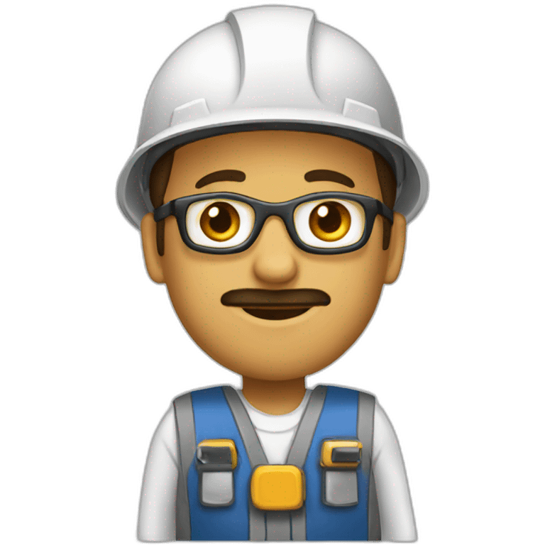 engineer painting emoji