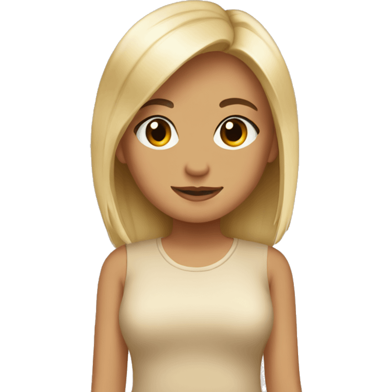 Girly beige  emoji