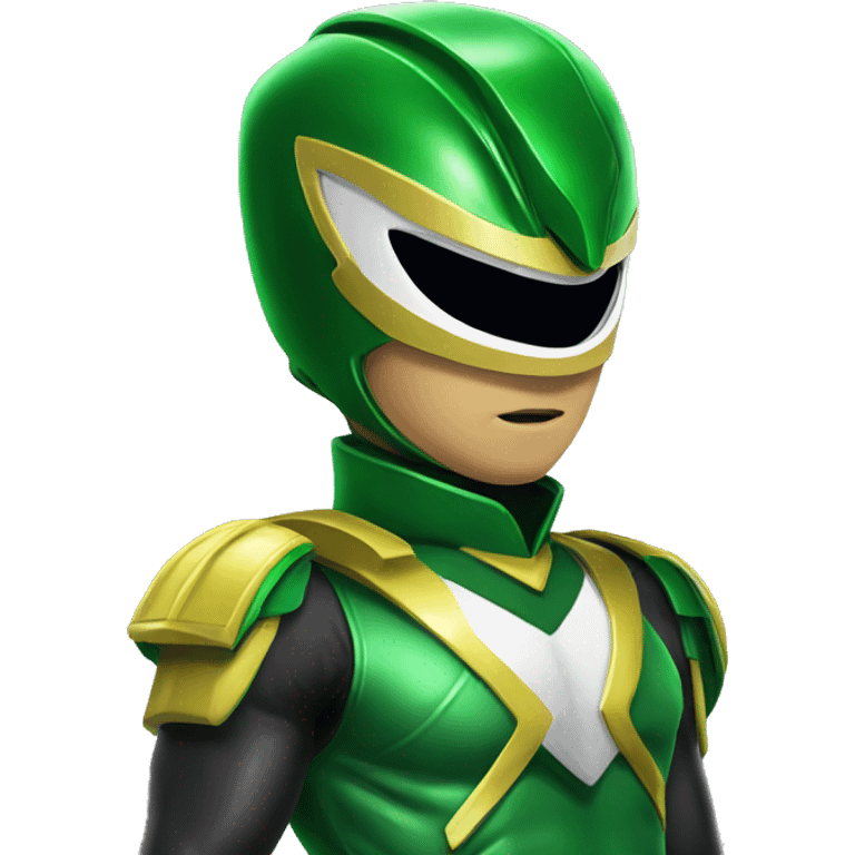 Power ranger green emoji