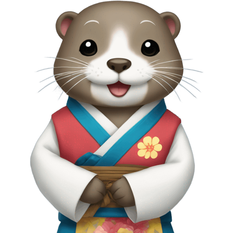 an Hanbok otter emoji