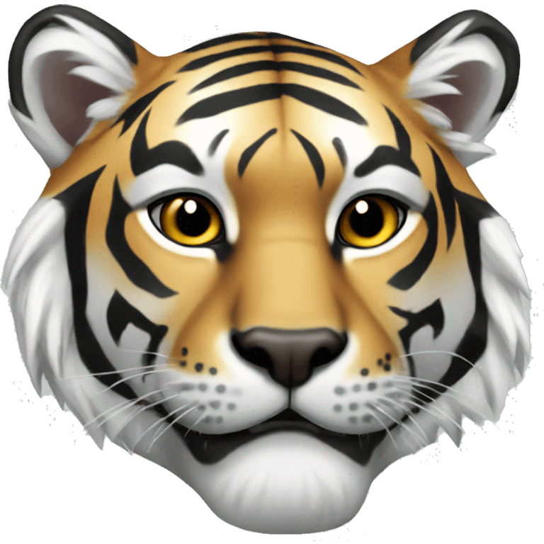 diamond tiger emoji