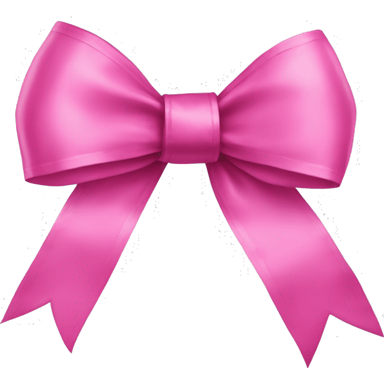 Realistic pink cheer leading ribbon pom poms isolated. emoji