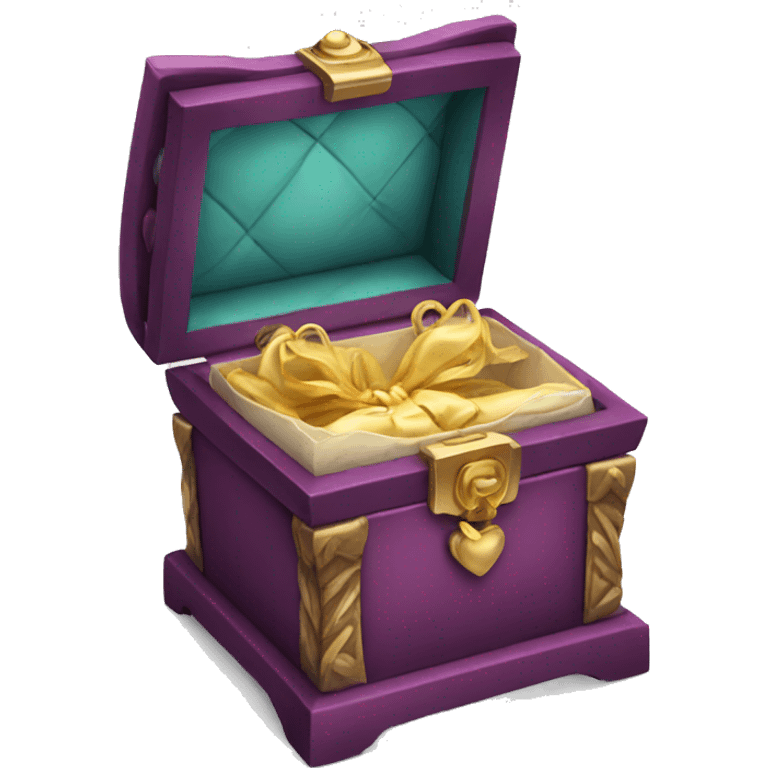 Soft jewellery box emoji