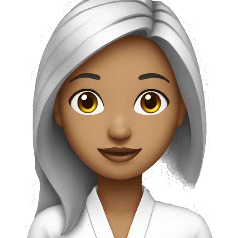 Spa girl  emoji