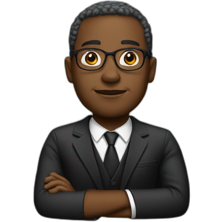 black lawyer emoji