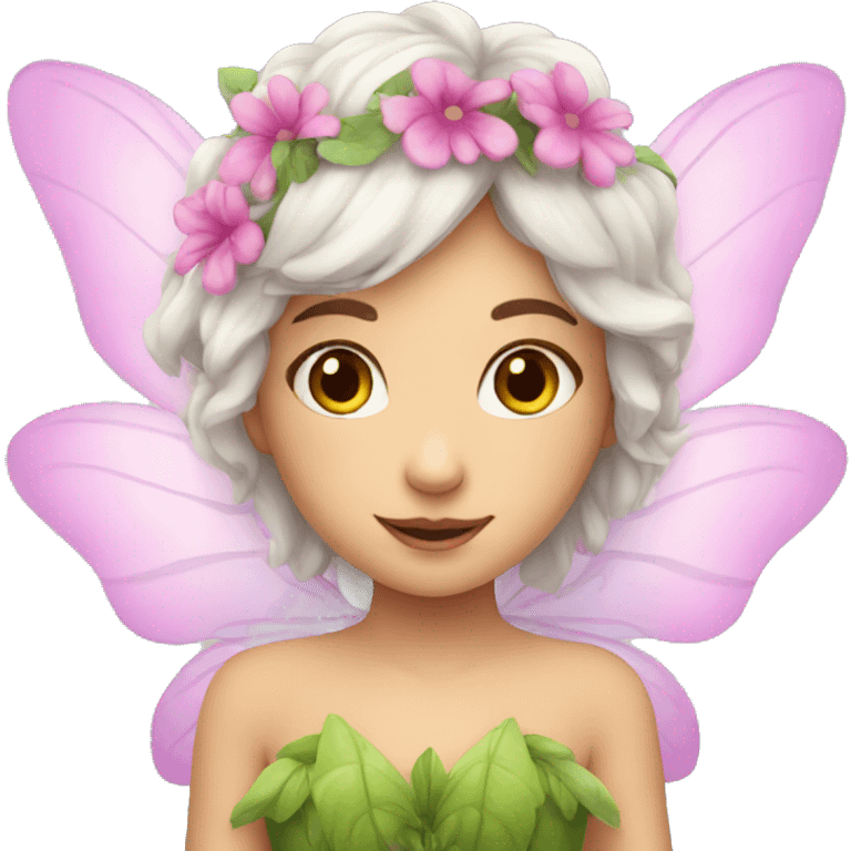 Flower fairy emoji