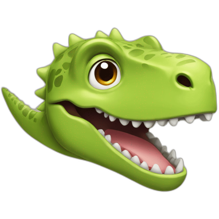 happy dinosour  emoji