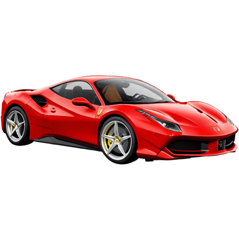 Ferrari 488 GTB - Ferrari (Model Year: 2020) (Iconic colour: Red) emoji