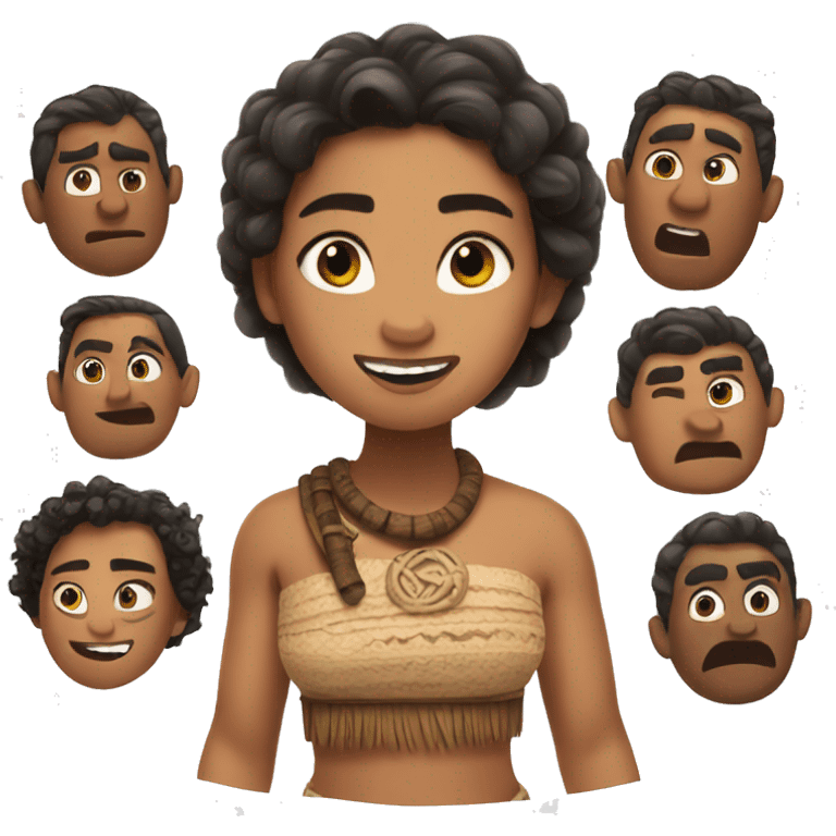 Moana emoji