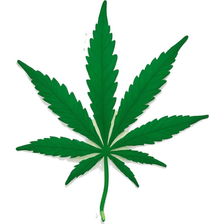 cannabis leaf emoji