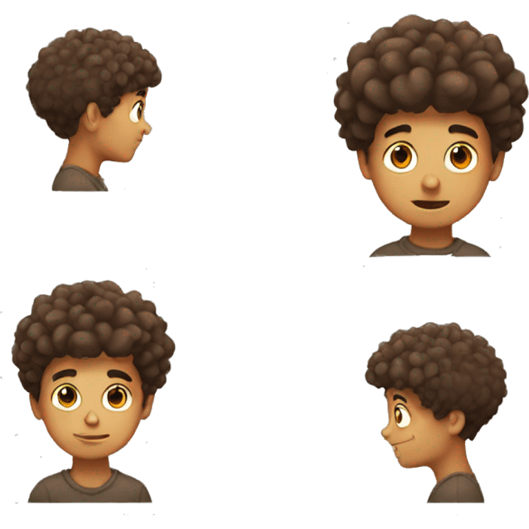 boy with mushroom hair emoji