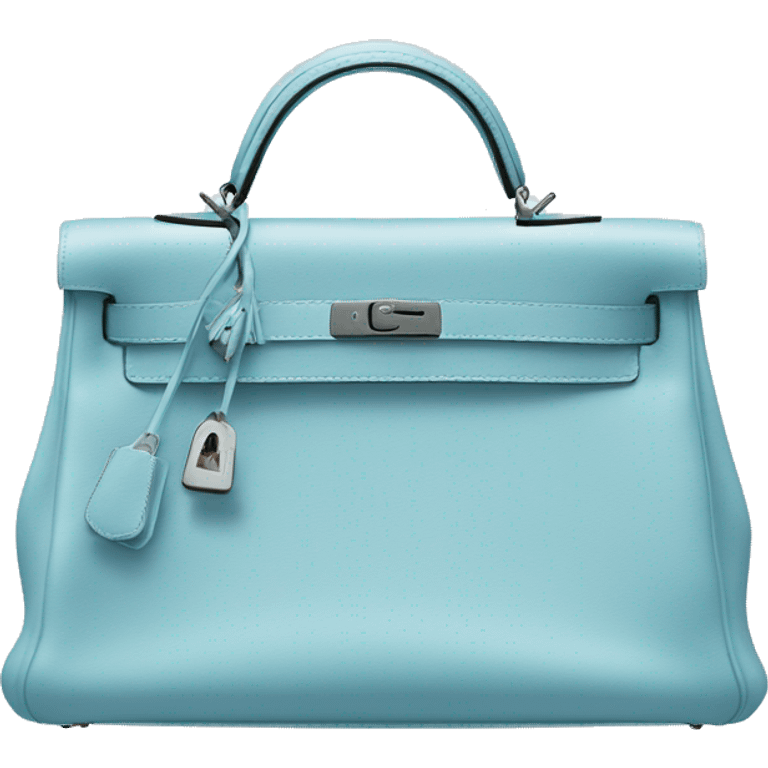 Light blue Hermes Kelly bag  emoji