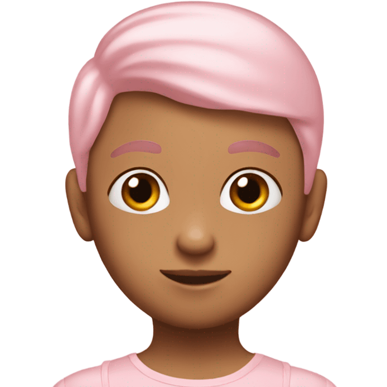 Soft pink Ballerina boy emoji