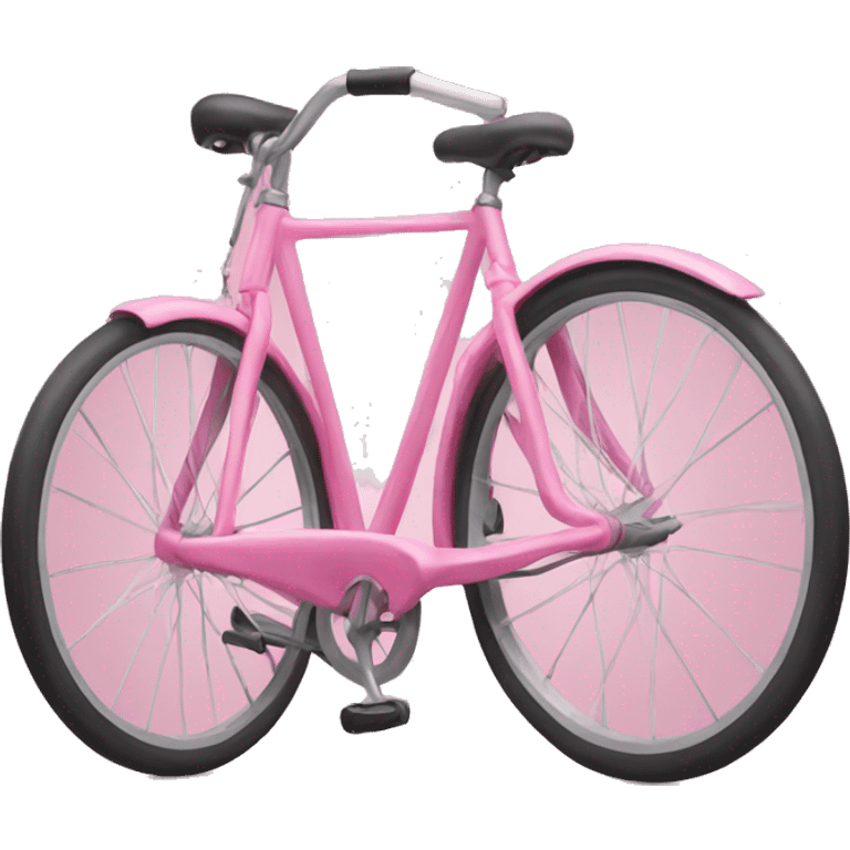 Pink bicycle  emoji