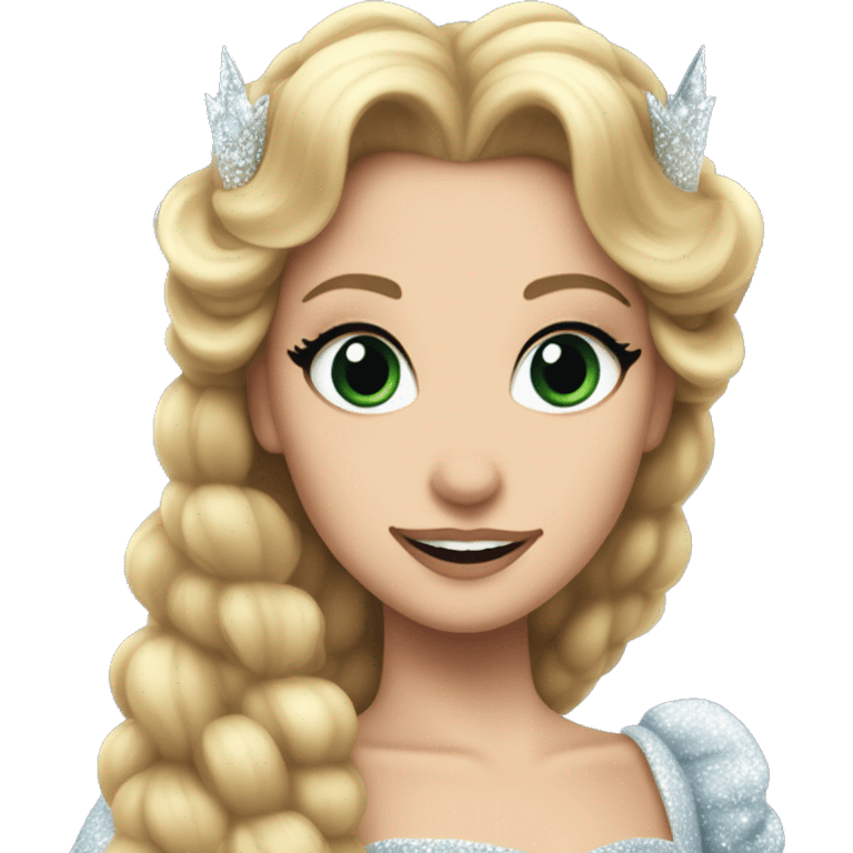 Glinda from The Wicked as Ariana Grande emoji