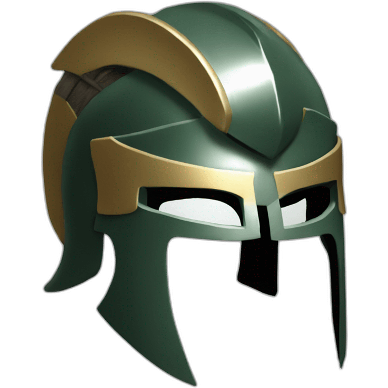 Spartan mask emoji