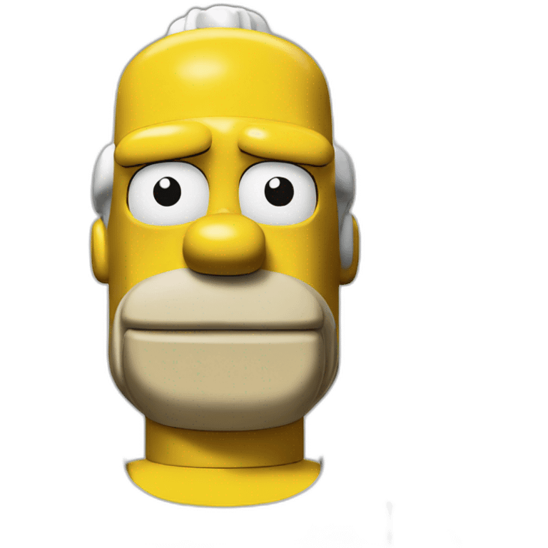 Lego Homer simpson emoji