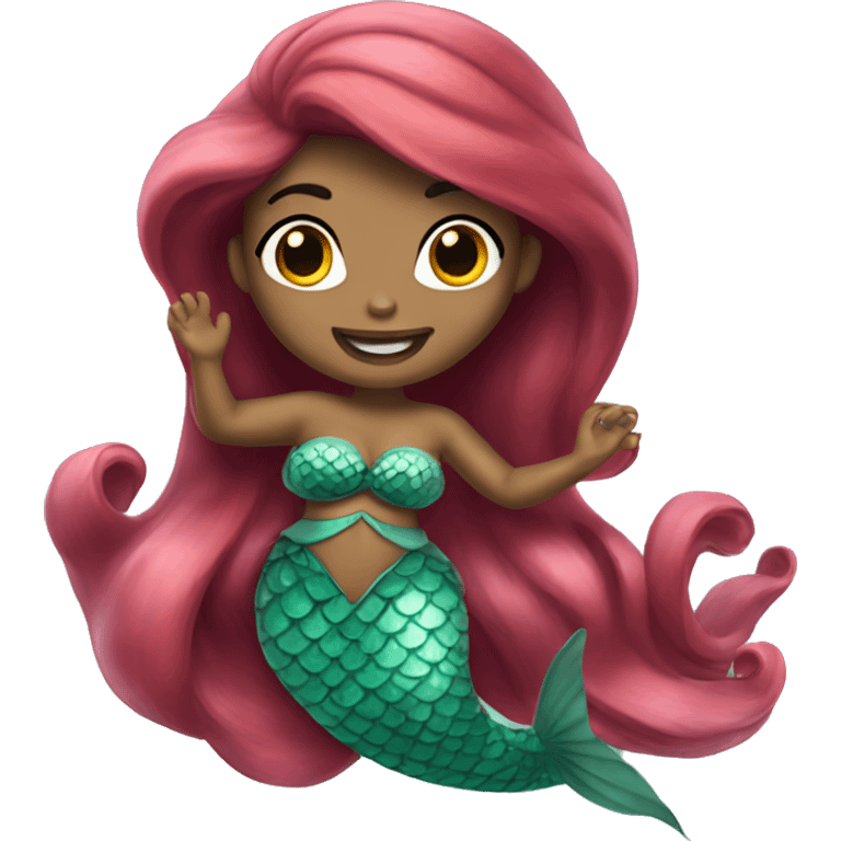 Ariel Mermaid  emoji