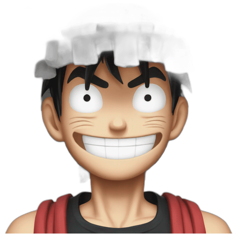 Luffy fifth gear emoji