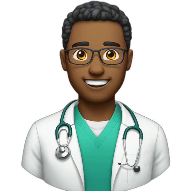 Crazy medical student emoji