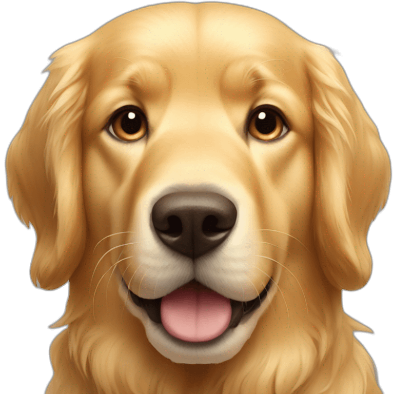 Golden retriever emoji