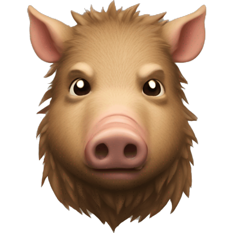 Boar mind blown emoji