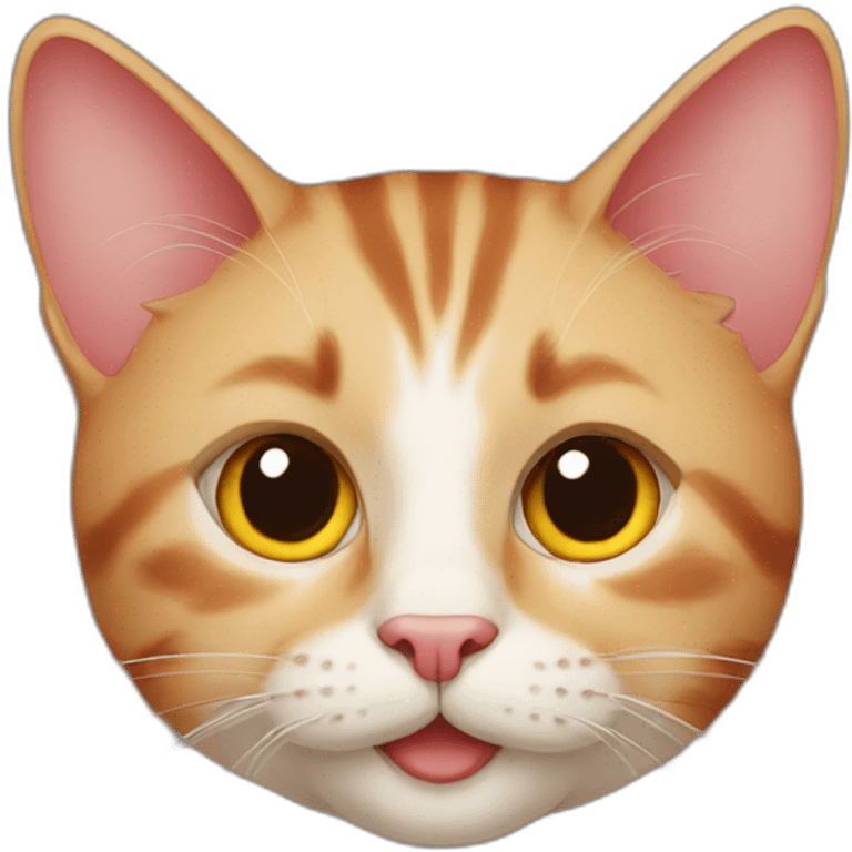 Cat red emoji