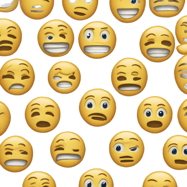 Emoji med maske for øjene og i stribet trøje emoji