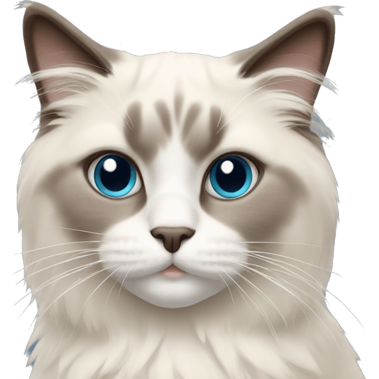 Ragdoll cat emoji