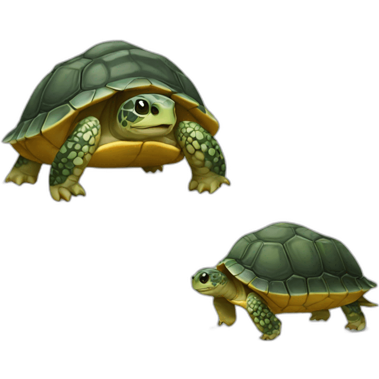 Tortue chat emoji