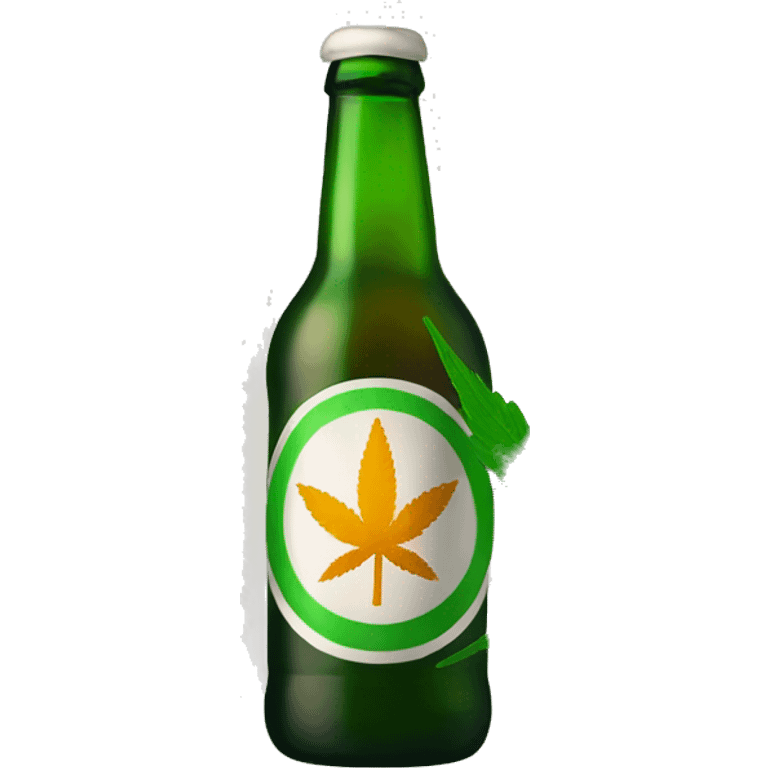 Cannabis bière  emoji