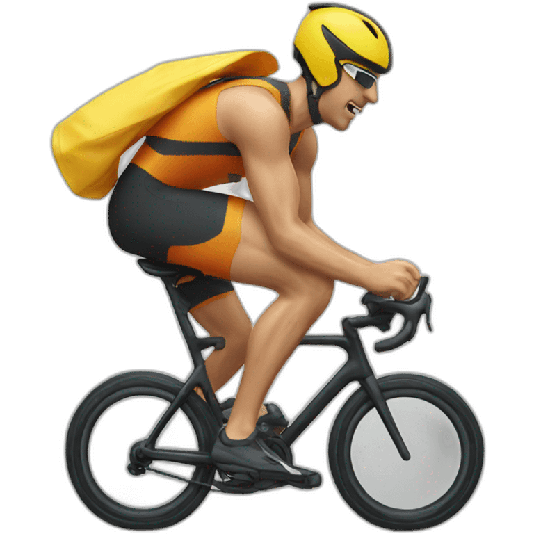 bike run swim emoji