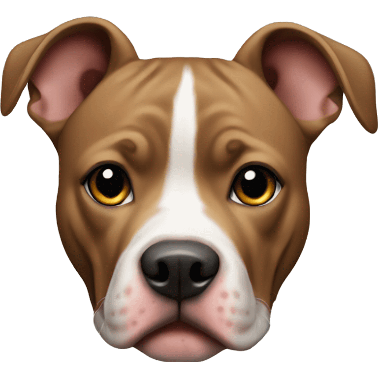 Black and tan pitbull emoji