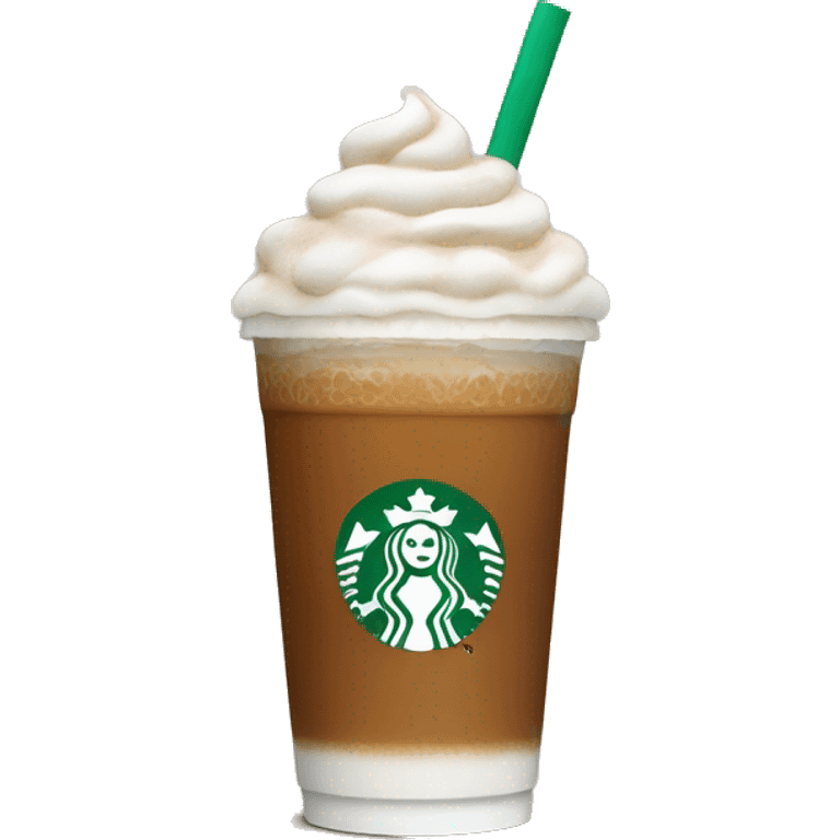 starbucks gingerbread chai with cold foam drink emoji