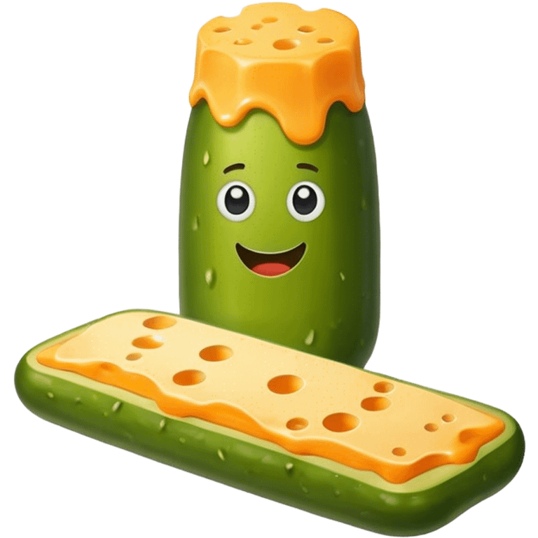 Pickle cheese emoji