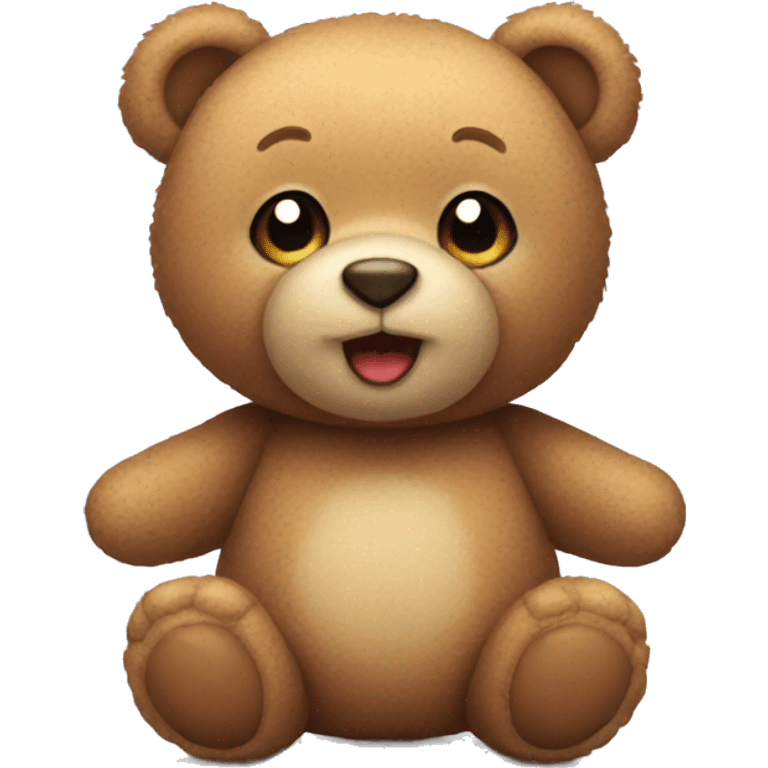 cute teddy bear emoji