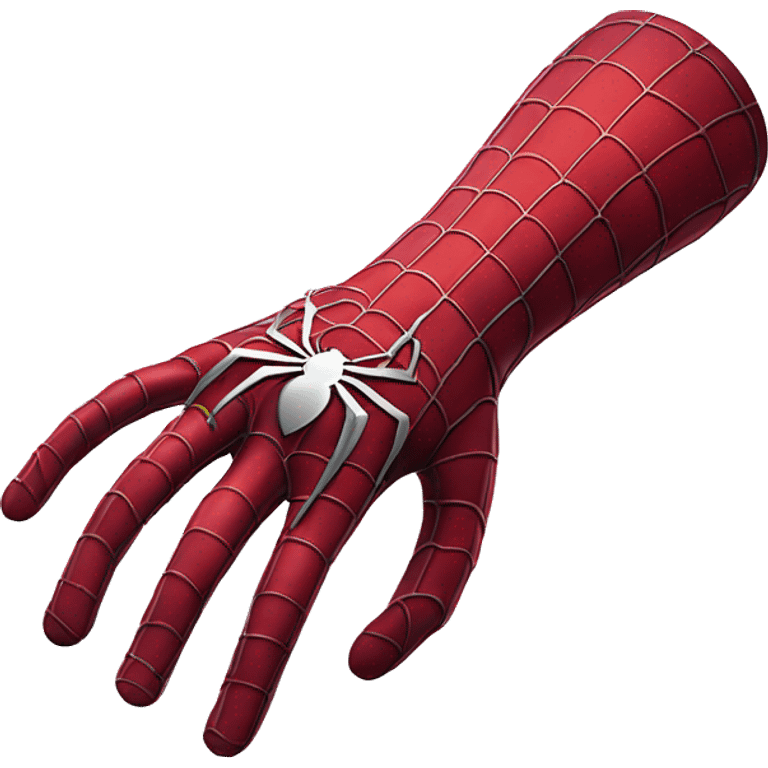 Spider-Man prosthetic arm emoji