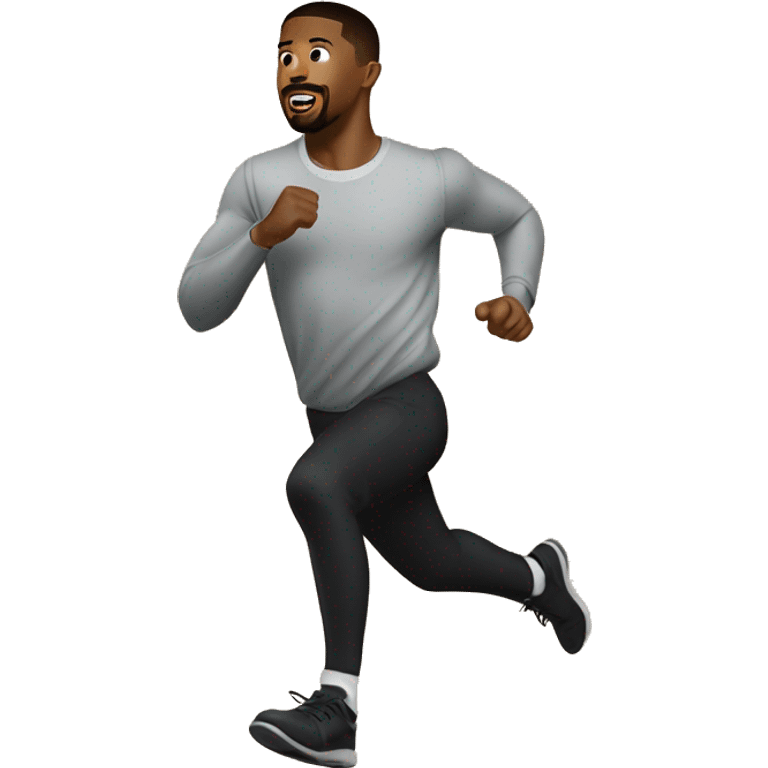 michael b jordan running emoji