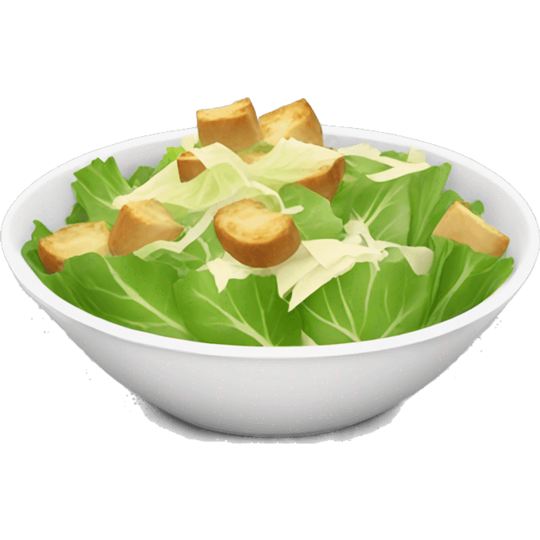 caesar salad in a bowl emoji