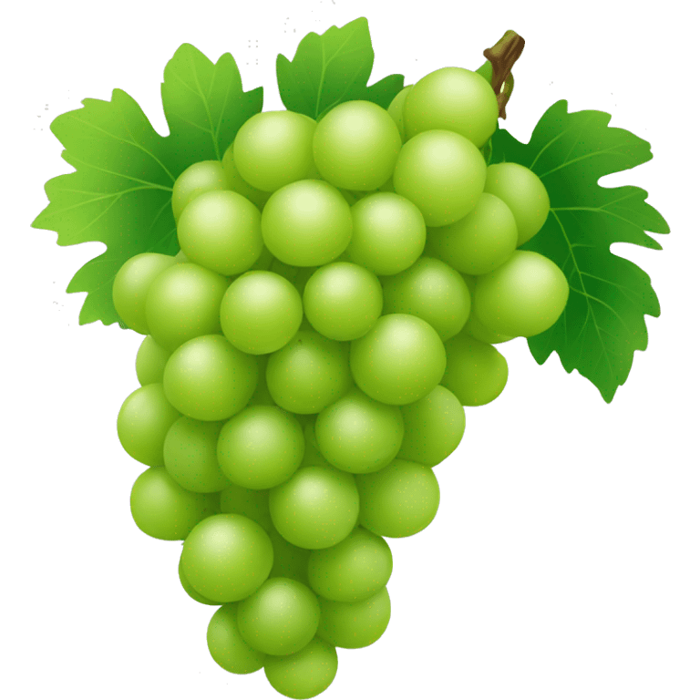 Green grapes emoji