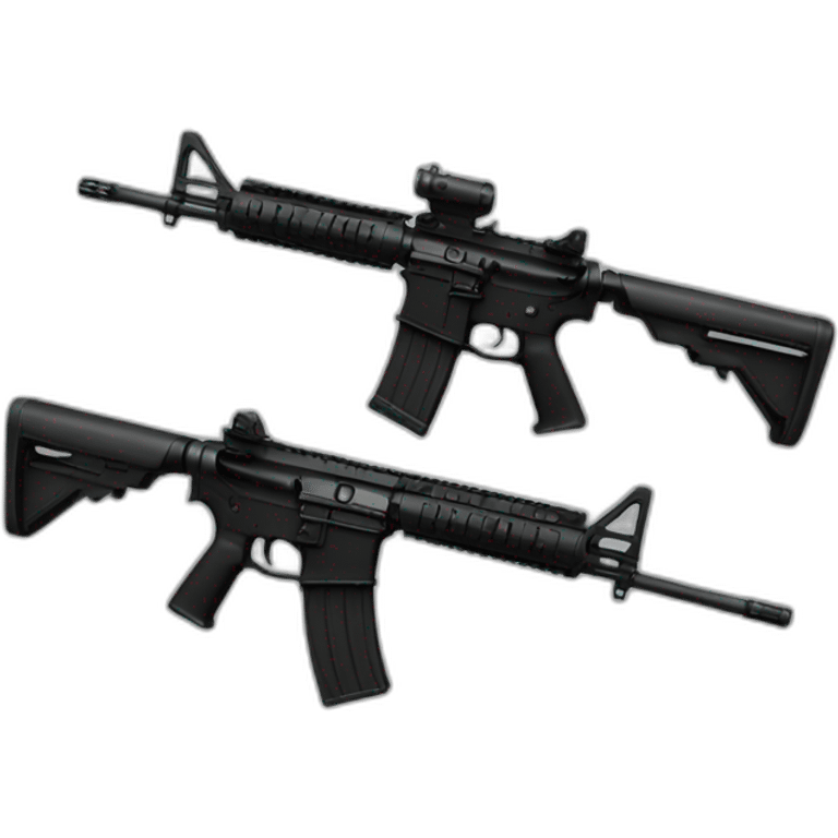 M4 black emoji