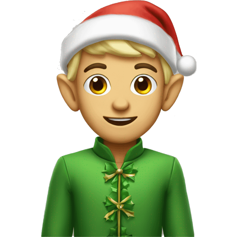 christmas elf emoji