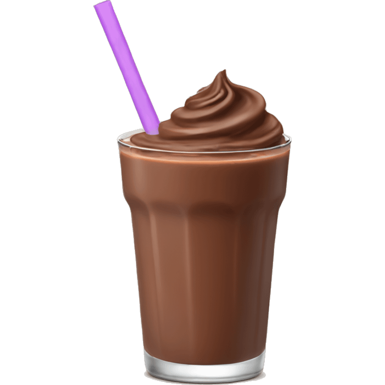 Chocolate Smoothie  emoji