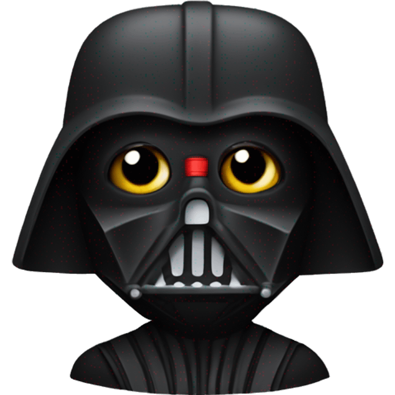 Darth Vader wearing a fez
 emoji