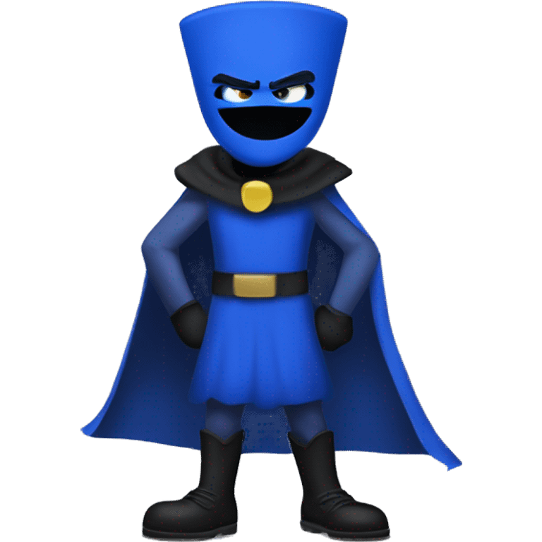 Grover Disney Villain:
The Blue Blur
A speed-obsessed, sly villain with a flair for the dramatic, The Blue Blur steals valuables Wearing a tattered cape and always moving at breakneck speed, emoji