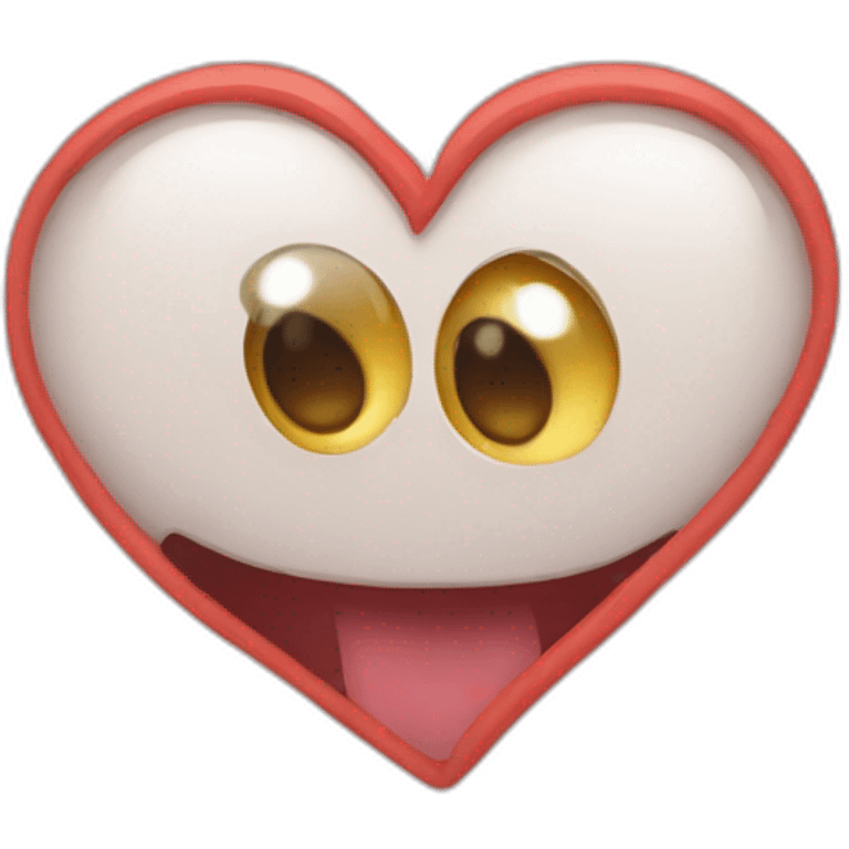 Bentrix ojos de corazón  emoji