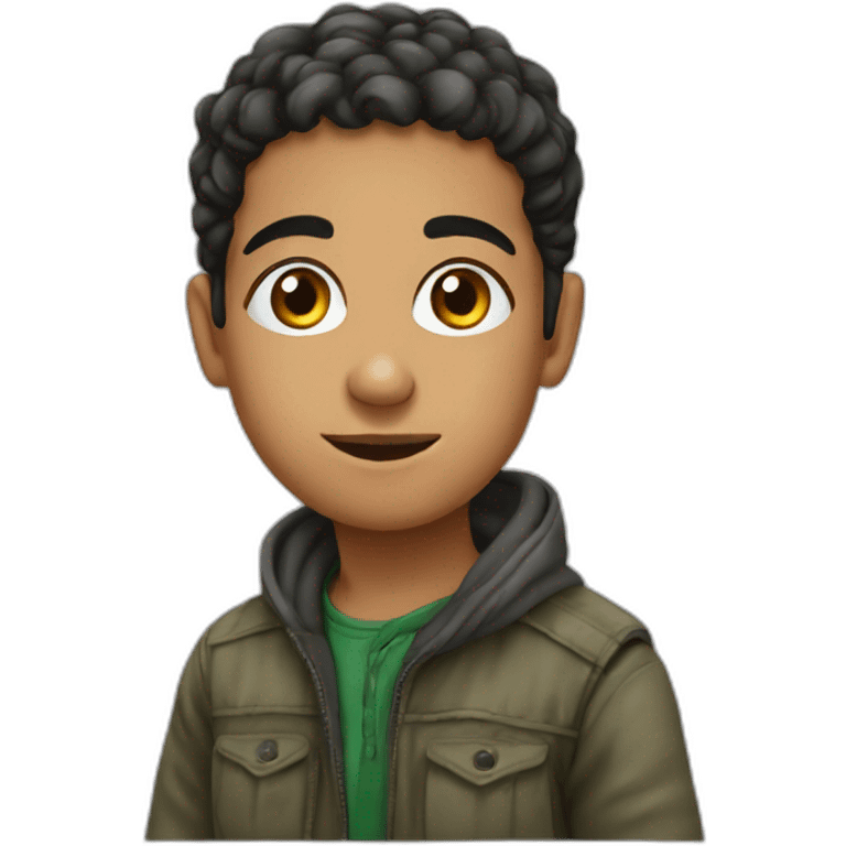 palestinian kid emoji