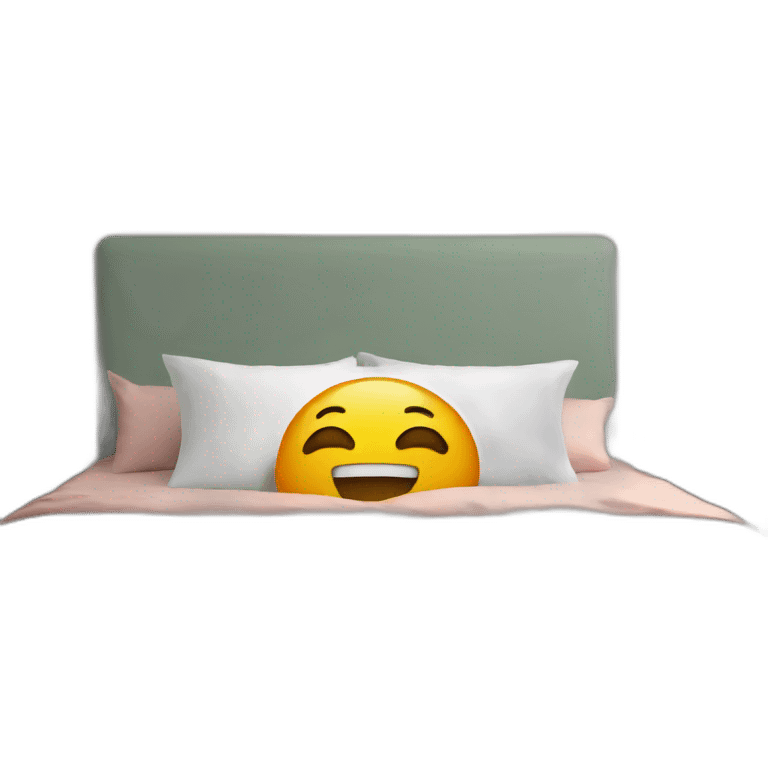 EMOJI ON BED emoji